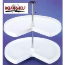 (RV3472-32WH)   32" Value Line Kidney Shelf Set, White   ** CALL STORE FOR AVAILABILITY AND TO PLACE ORDER **